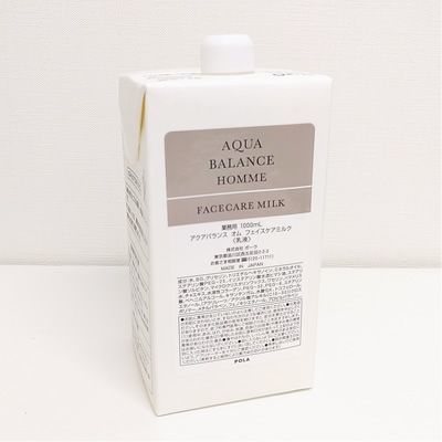 【業務用】POLA/ポーラ アクアバランスオム フェイスケアミルク 〈乳液〉 1000ml ［詰め替え用］ 1L_画像1