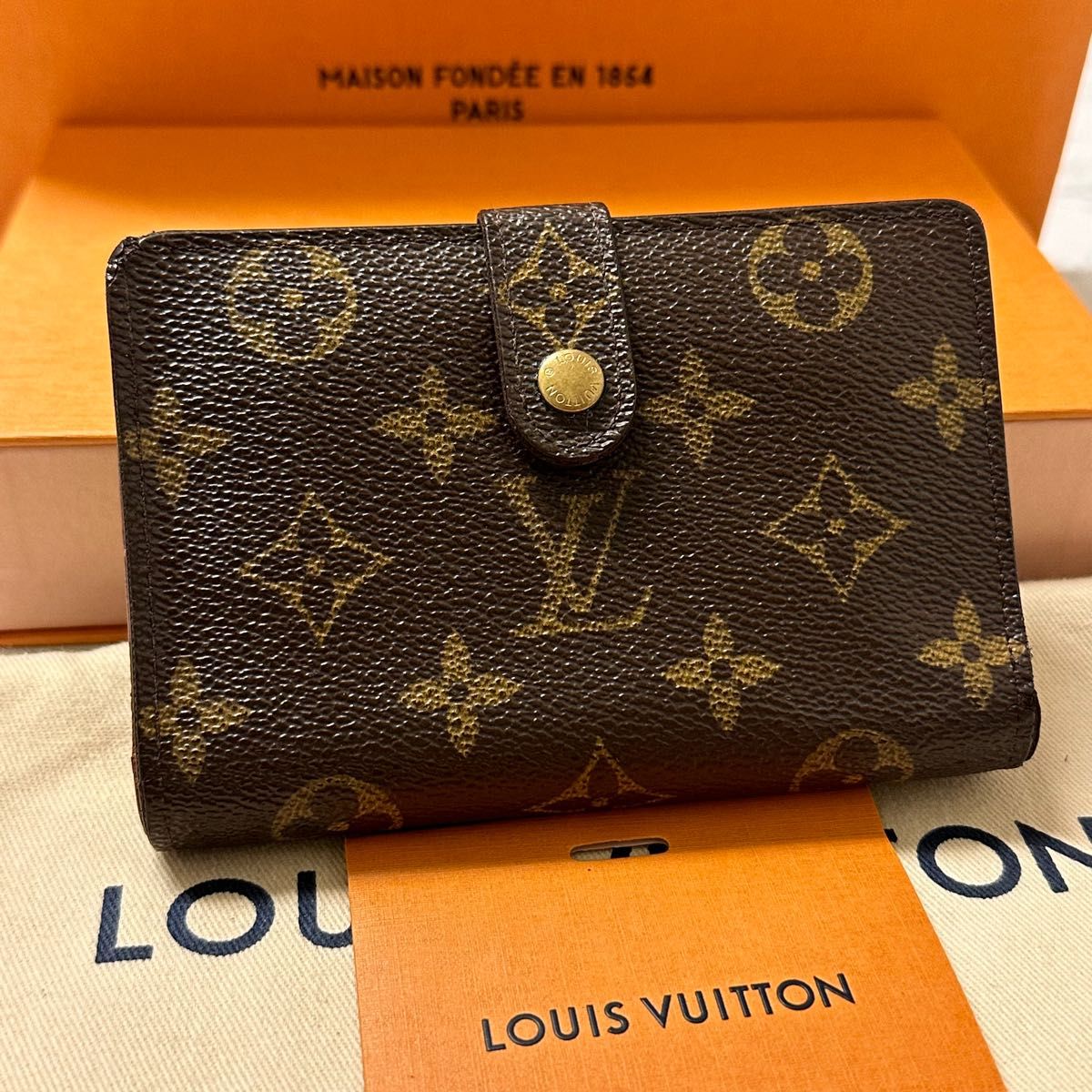 超良品 ルイヴィトン LOUIS VUITTON モノグラム ポルトフォイユ