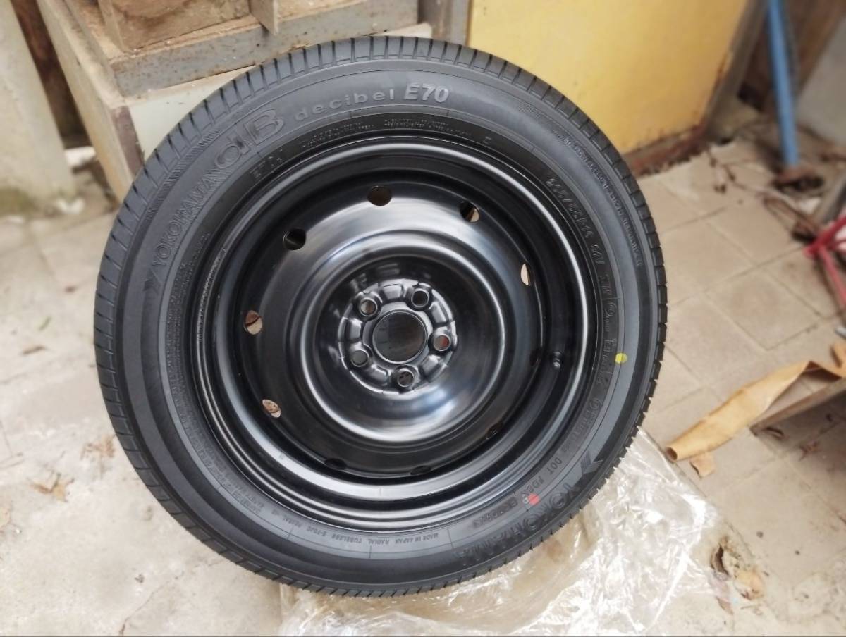 新車外し】トヨタ GR86 RC 純正 スチールホイールタイヤセット 4本 16