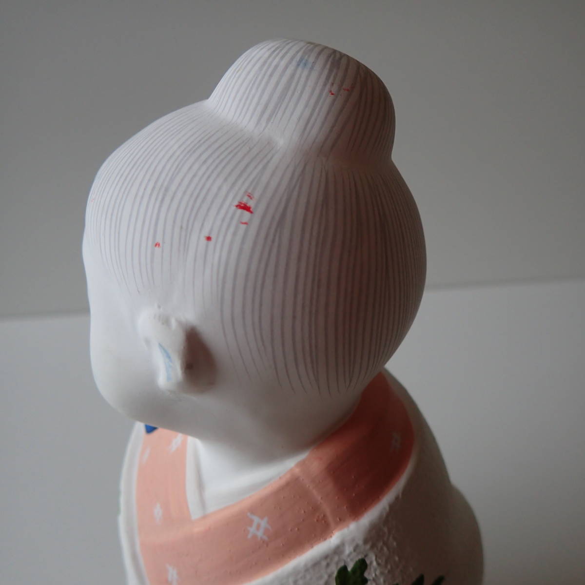昭和レトロ★博多人形＜母子＞　 陶器製人形 陶器製和風置物　親子　日本人形_画像6