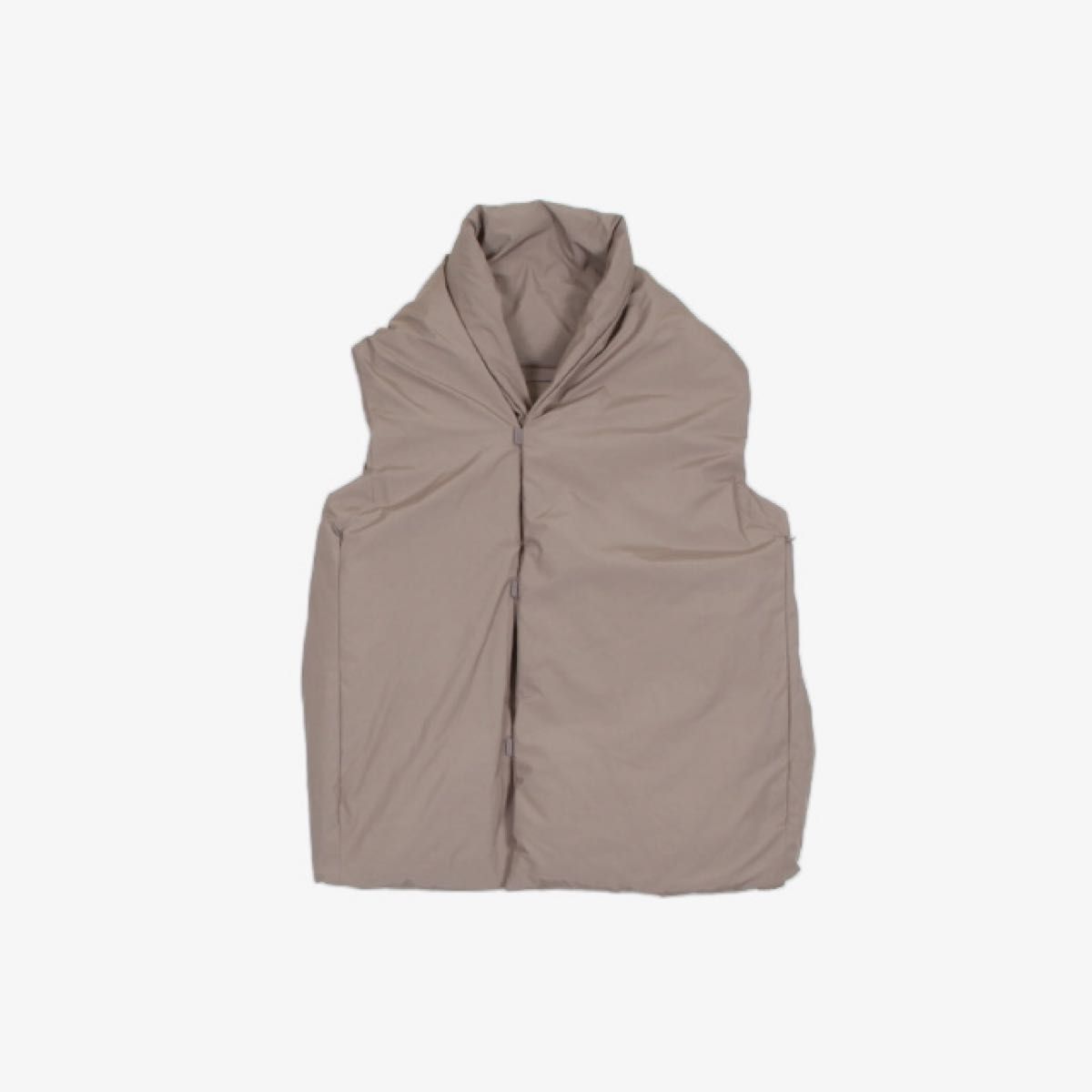 TEATORA ROOMKEY VEST evapod/dual point Desert Beige ダウンベスト
