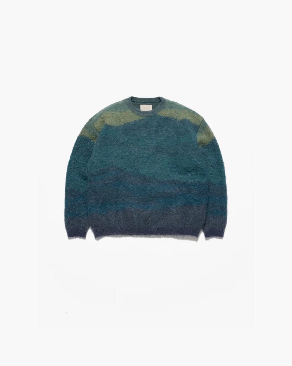 2023AW YOKE for Graphpaper Landscape Mohair Jacquard 2023AW YOKE for Graphpaper Landscape Mohair Jacquard