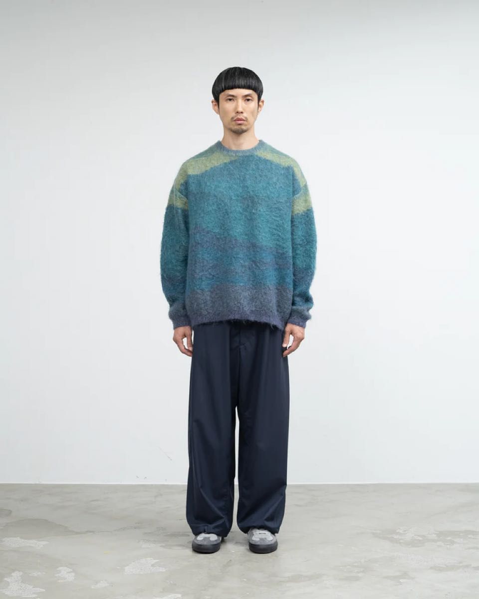 2023AW YOKE for Graphpaper Landscape Mohair Jacquard 2023AW YOKE for Graphpaper Landscape Mohair Jacquard