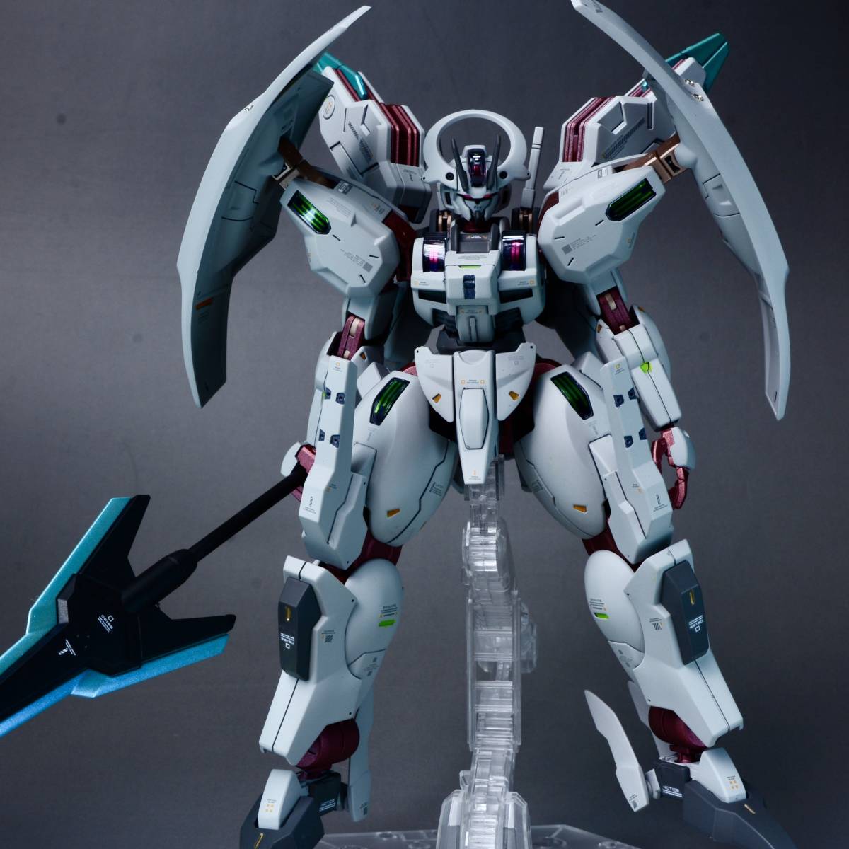 HG 1/144 ガンダムシュバルゼッテ ミキシング オリジナルカスタム 改修
