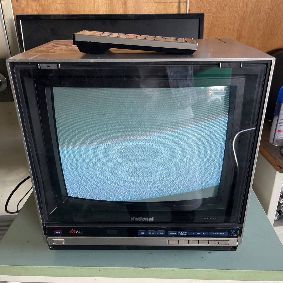 National/ナショナル TH15-M55 GR カラー テレビ a2000 86年製 National/ナショナル TH15-M55 GR カラー テレビ a2000 86年製