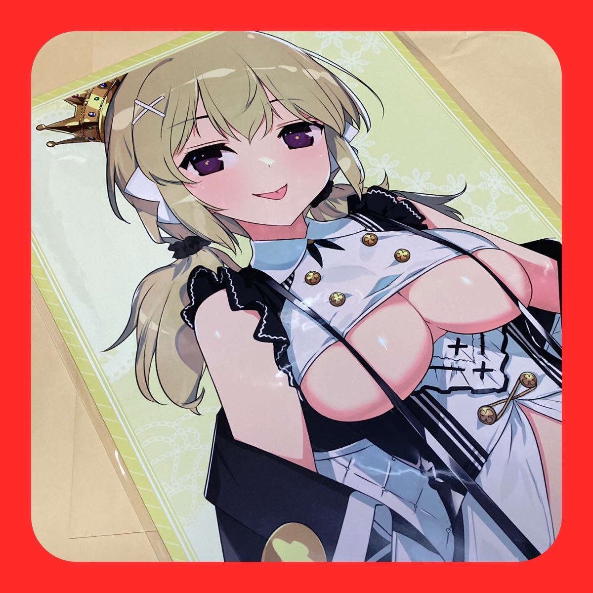 閃乱カグラ 爆乳ハイパーWEBくじ 6パイ目 B賞 A3ビジュアルパネル 華