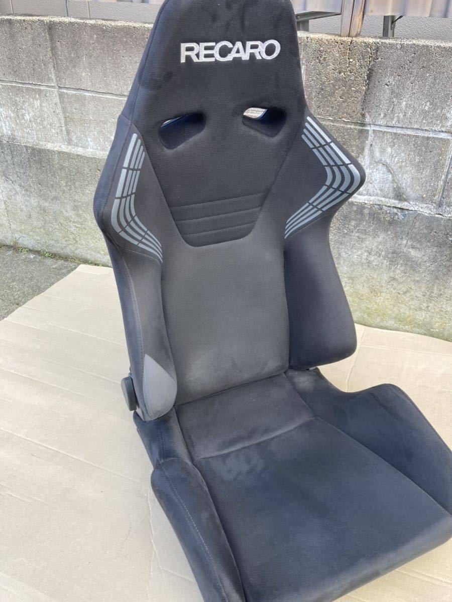 売り切り出品！！RECARO レカロ正規品 レカロシートSR-6 KK100S BK/BK カムイブラック×カムイブラック　運転席　セミバケットシート_画像3