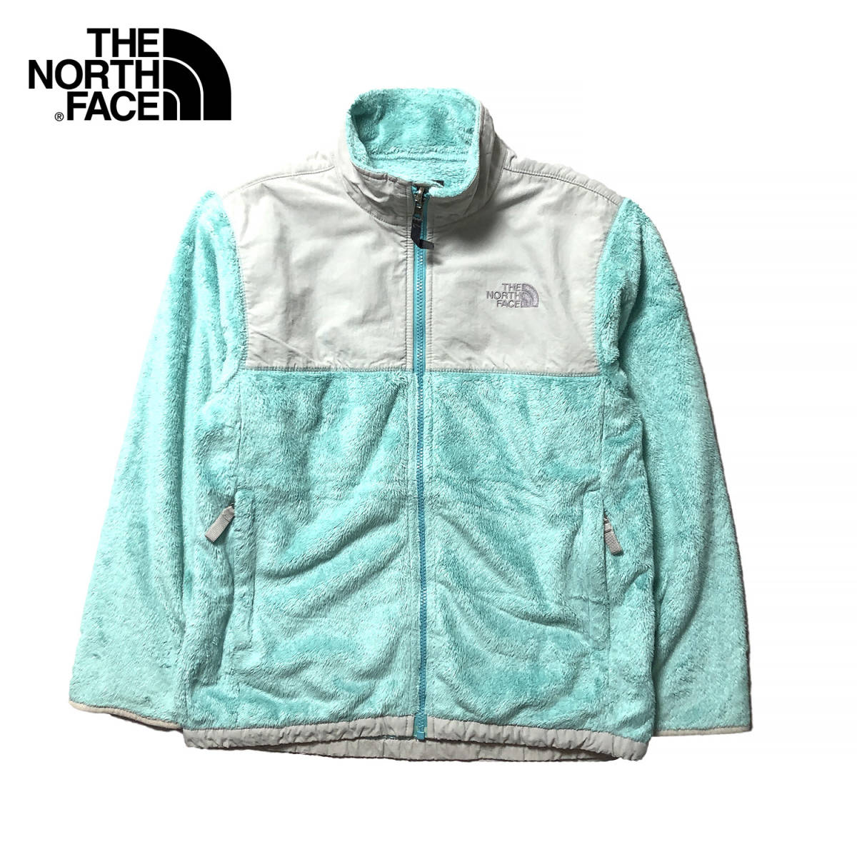 USA 古着 ノースフェイス アウトドア デナリジャケット フリースジャケット USキッズ レディースXS相当 THE NORTH FACE 中古 AA0205