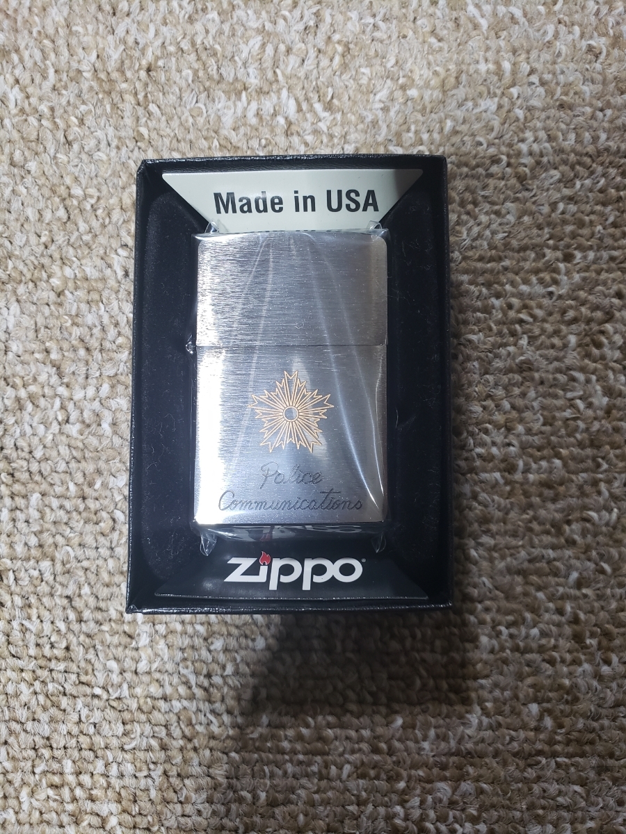 ラスト 一つ 新品　警視庁　限定　ZIPPO　ジッポー　未使用品　レア品　警察グッズ　USA