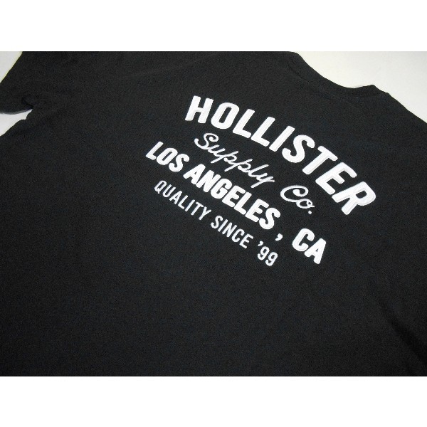 HOLLISTER*ホリスター*US:XXL/ブラック/オーバーサイズ半袖フレンチテリー_画像3