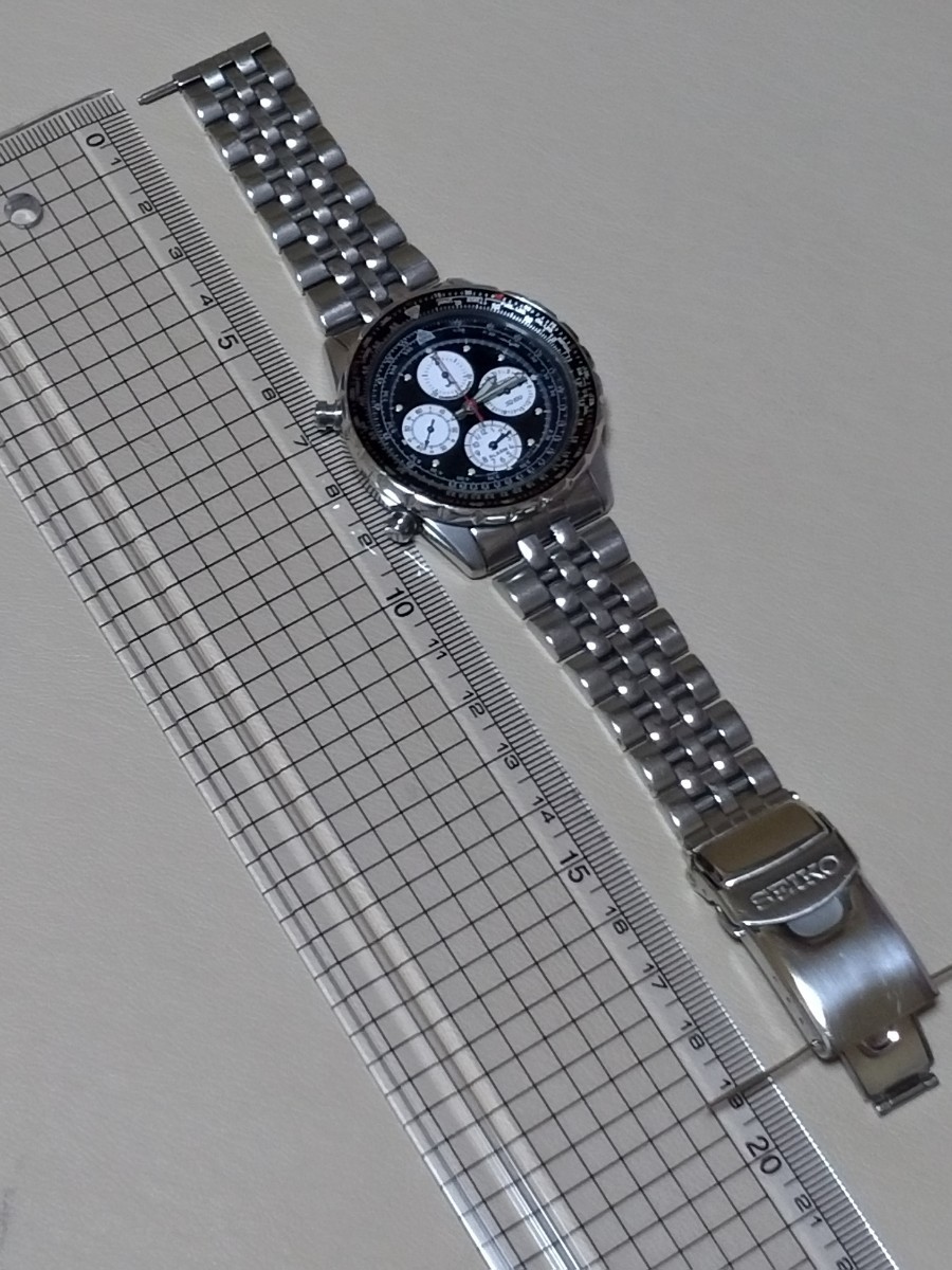 希少!SEIKO セイコー フライトマスター SQ 100m 4つ目クロノグラフ