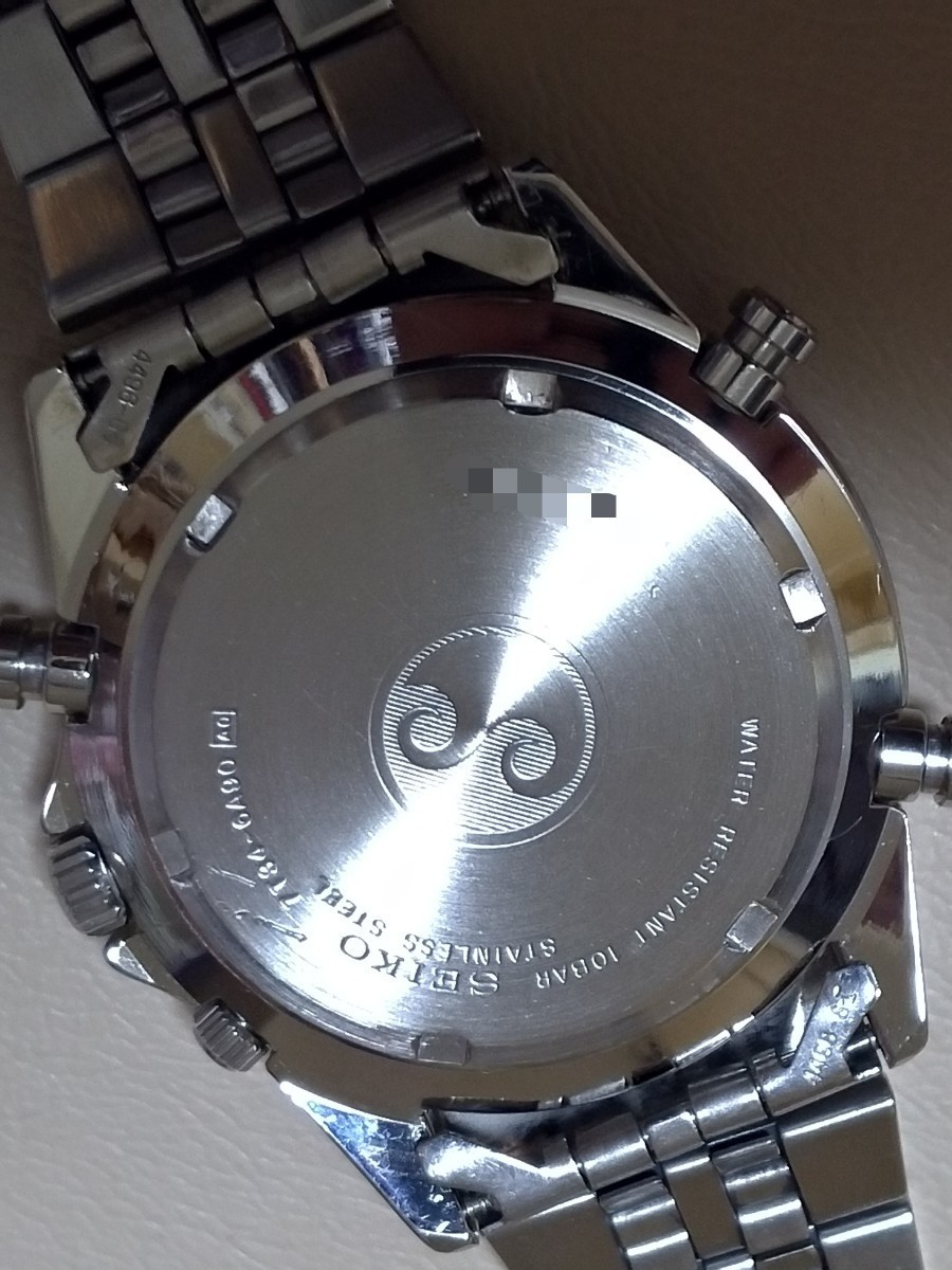 希少!SEIKO セイコー フライトマスター SQ 100m 4つ目クロノグラフ