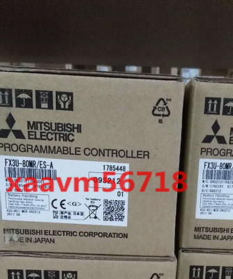 新品 MITSUBISHI/三菱 シーケンサー FX3U-80MR/ES-A PLC【保証付き