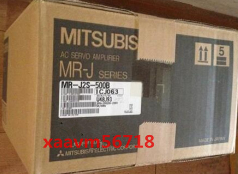 新品　MITSUBISHI/三菱 　MR-J2S-500B 　サーボアンプ　【保証付き】【送料無料】