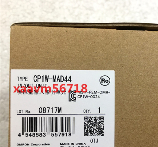 新品　OMRON/オムロン　CP1W-MAD44　アナログ 入出力 ユニット　 【保証付き】【送料無料】_画像1