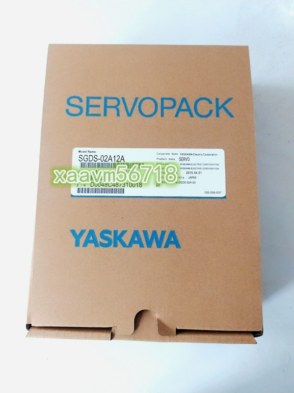 新品　YASKAWA/安川電機 　SGDS-02A12A 　サーボパック【保証付き】【送料無料】_画像1