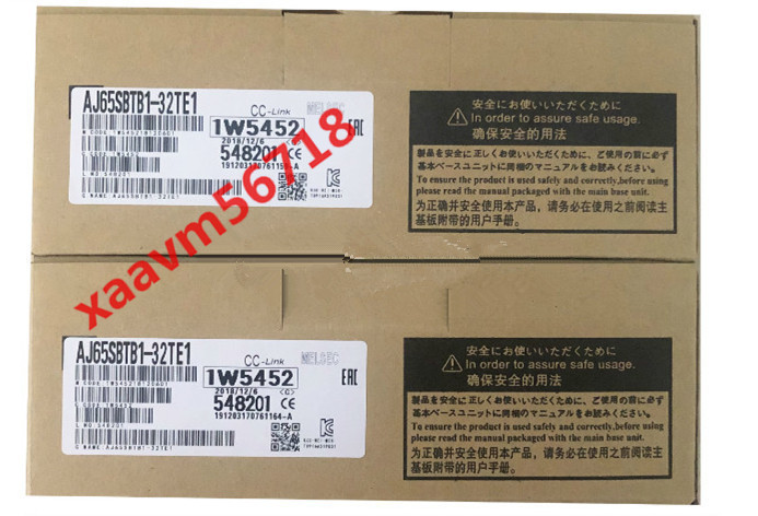新品　MITSUBISHI/三菱　AJ65SBTB1-32TE1 　CC-Link小形タイプリモートI/Oユニット【保証付き】