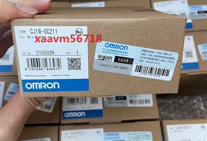 新品　OMRON/オムロン　CJ1W-OC211　出力ユニット 【保証付き】【送料無料】_画像1