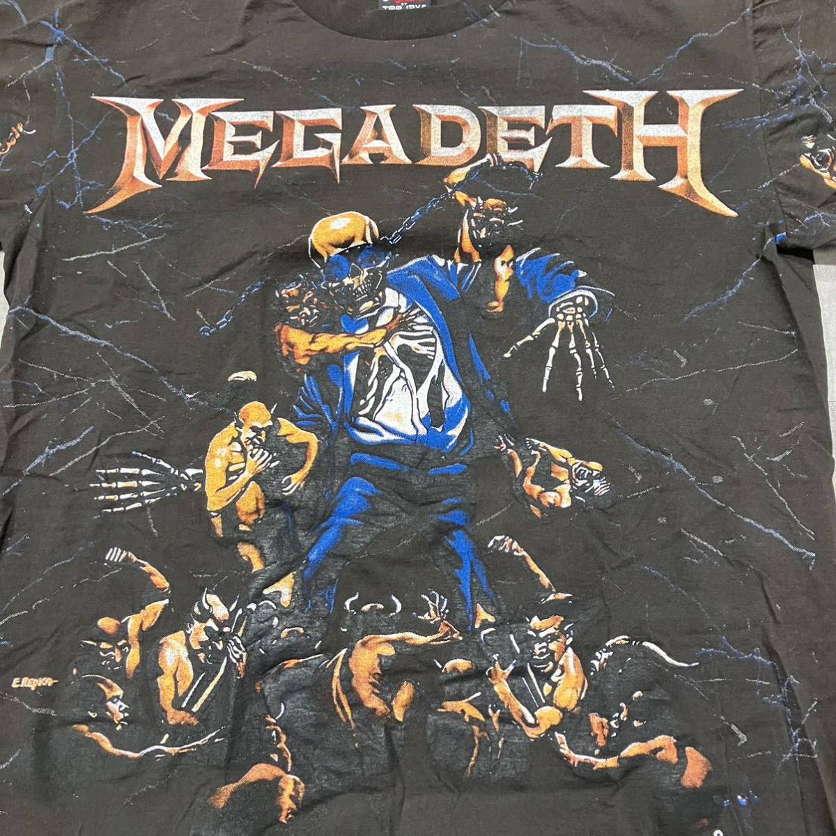 90s megadeth バンドtシャツ ヴィンテージ-