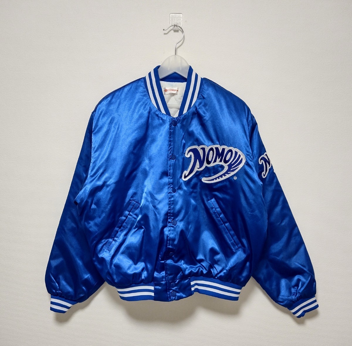 Nomo сзорной логотип Стадион M Size hideo nomo Dodgers Satin Jacket