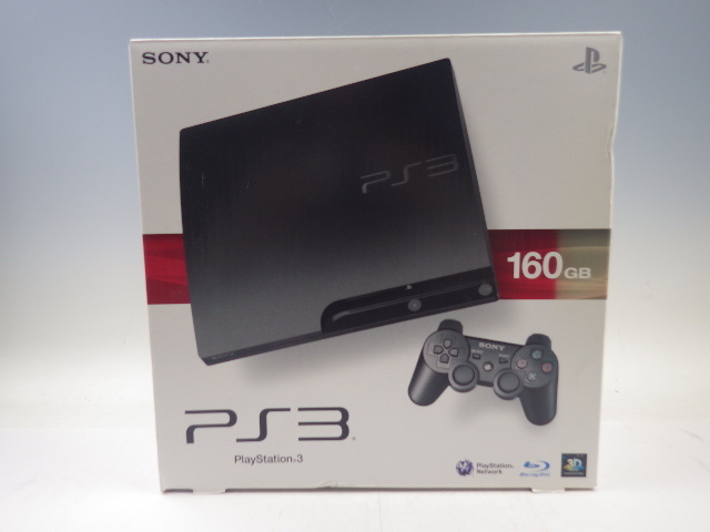 33【S.R】綺麗 SONY ソニー PS3 PlayStation3 160GB CECH-3000A 1004 2 元箱付 香川発
