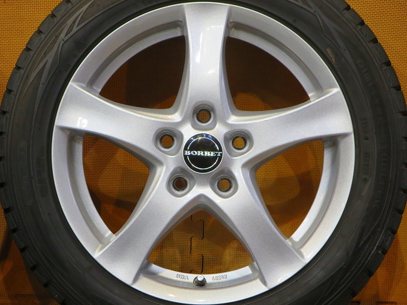 美品 バリ溝【2019年製ダンロップウインターマックス02 195/55R16 87Q】16インチ 6.5J+50 PCD112-5H MINI F55 F56 F57 ミニ_画像4