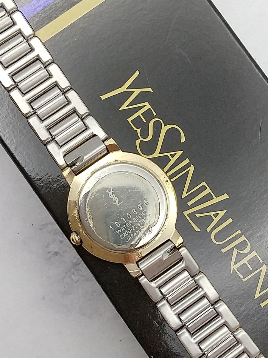 イヴサンローラン 腕時計 美品 レディースクォーツ