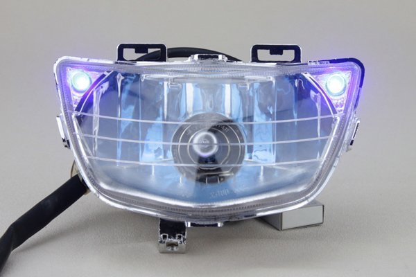 アドレスV125/G H4バルブ ヘッドライト バルブLED化に最適！ Address V125G CF46A CF4EA LEDポジション付 スズキ SUZUKI_画像6