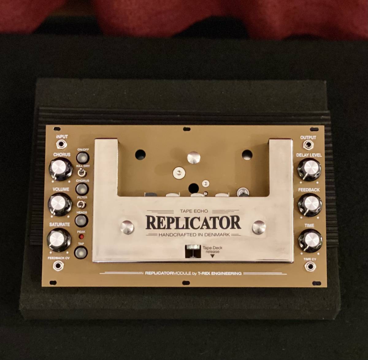 ( 新品同様レア) T-REX モジュラ TAPE ECHO REPRICATER 予備カートリッジ多数　MAKEANOISE ブックラ パッチシンセ モジュラー TAPE RE201