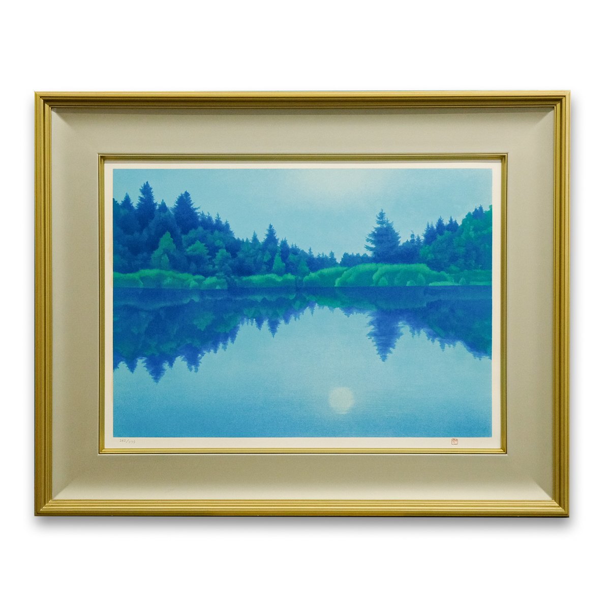湖畔風景画の値段と価格推移は?|62件の売買データから湖畔風景画の