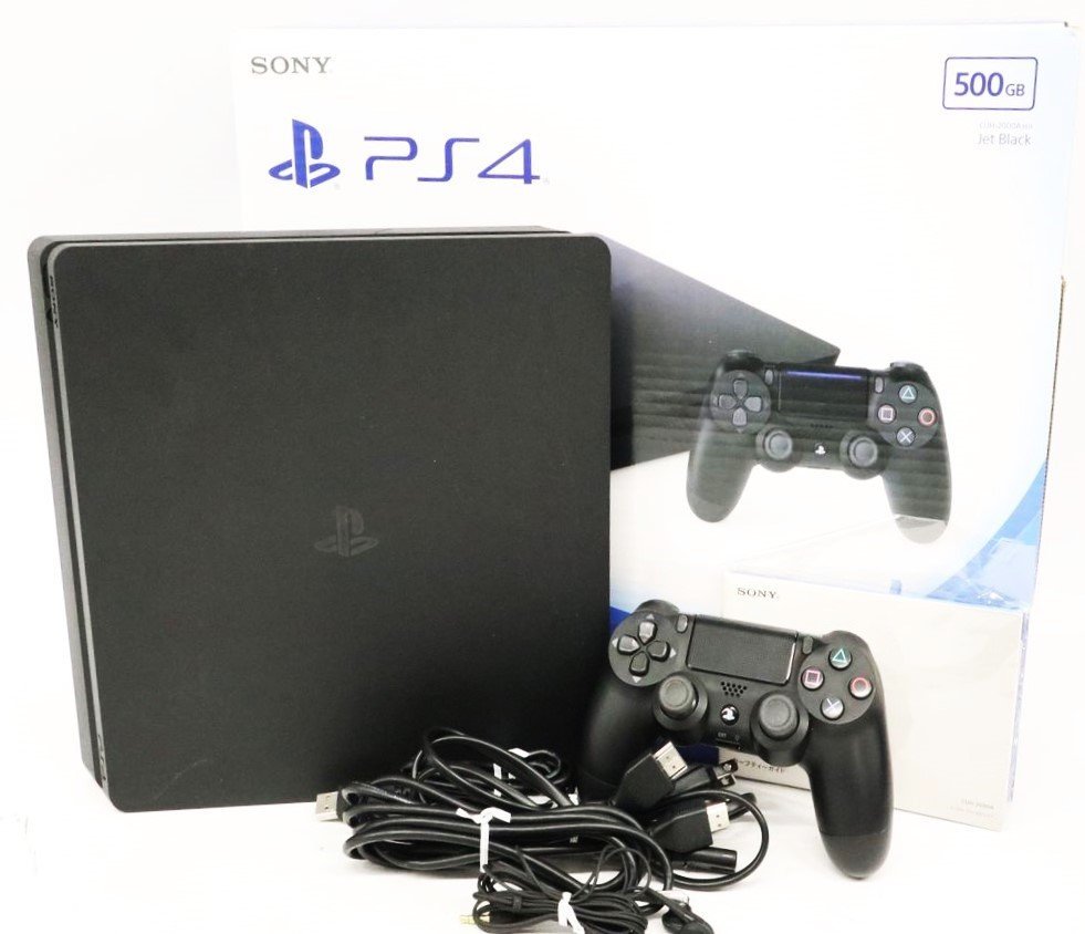 1円～ おたからや◆Y-A02754 SONY PlayStation4 プレステ4 PS4 500GB《CUH-2000A》ゲーム機 本体 ※通電確認済/動作未確認_画像1