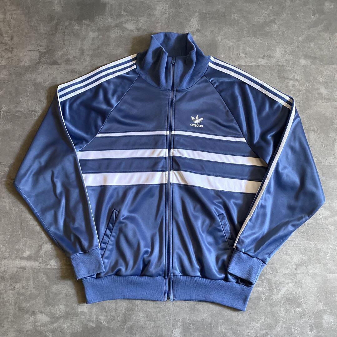 レアカラー 80s ビンテージ USA製 adidas アディダス ジャージ