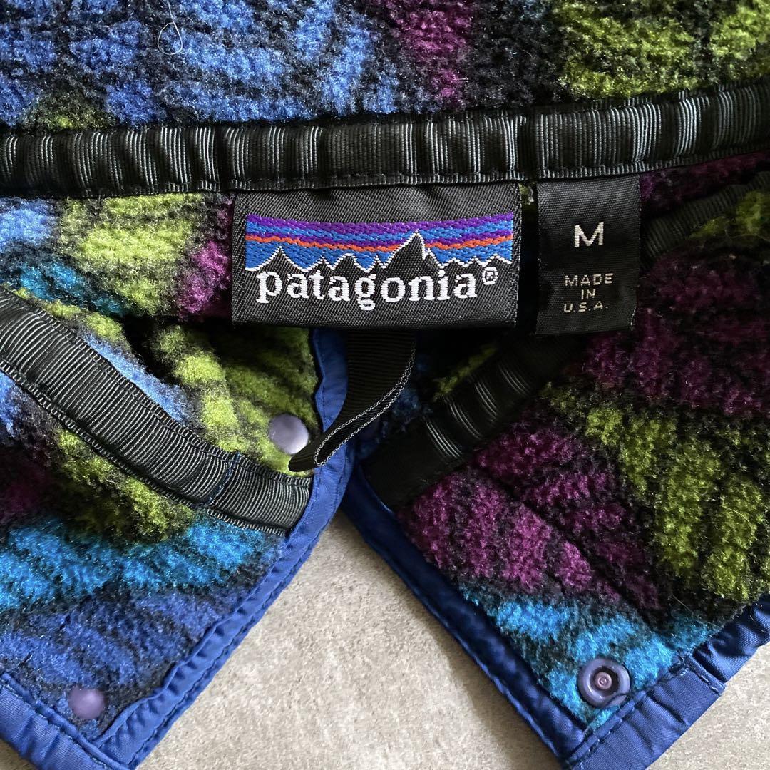 90s ビンテージ patagonia パタゴニア Spears Leaf リーフ 総柄 90s ビンテージ patagonia パタゴニア Spears Leaf リーフ 総柄