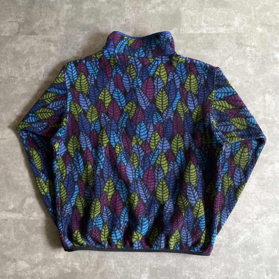 90s ビンテージ patagonia パタゴニア Spears Leaf リーフ 総柄 90s ビンテージ patagonia パタゴニア Spears Leaf リーフ 総柄
