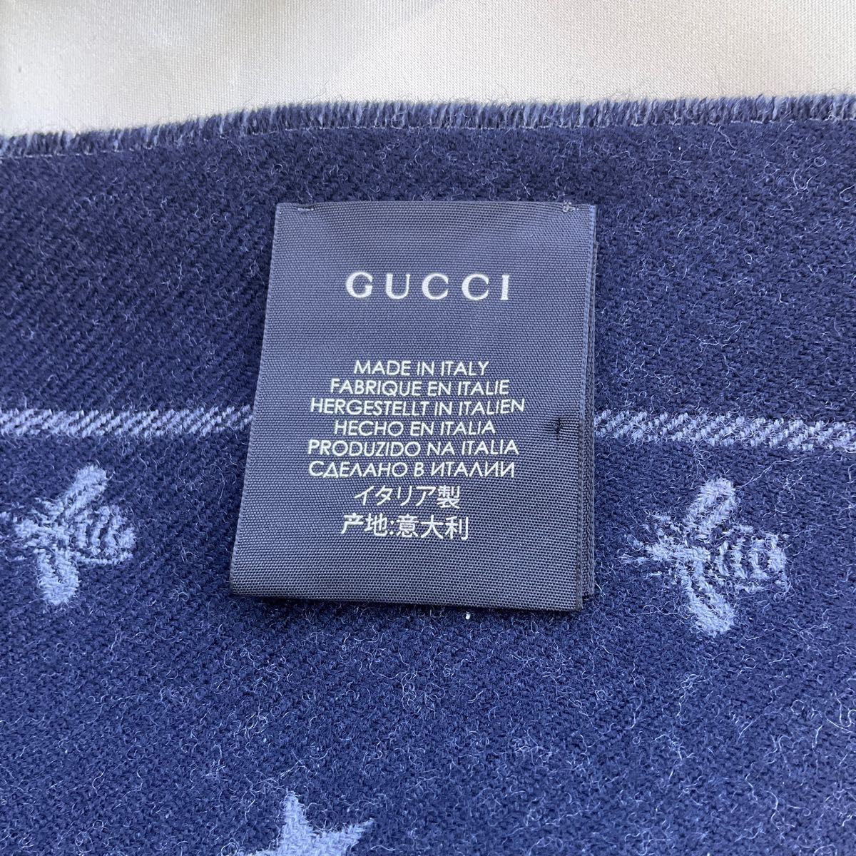 GUCCI グッチ マフラー BEE&スター ハチと星|Yahoo!フリマ(旧 GUCCI グッチ マフラー BEE&スター ハチと星|Yahoo!フリマ(旧