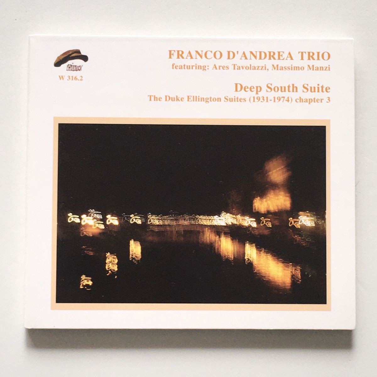 レアジャズCD Franco D’Andrea Trio “Deep South Suite-The Duke Ellington Suites” 1CD Philology イタリア盤2つ折りデジパック仕様_画像1