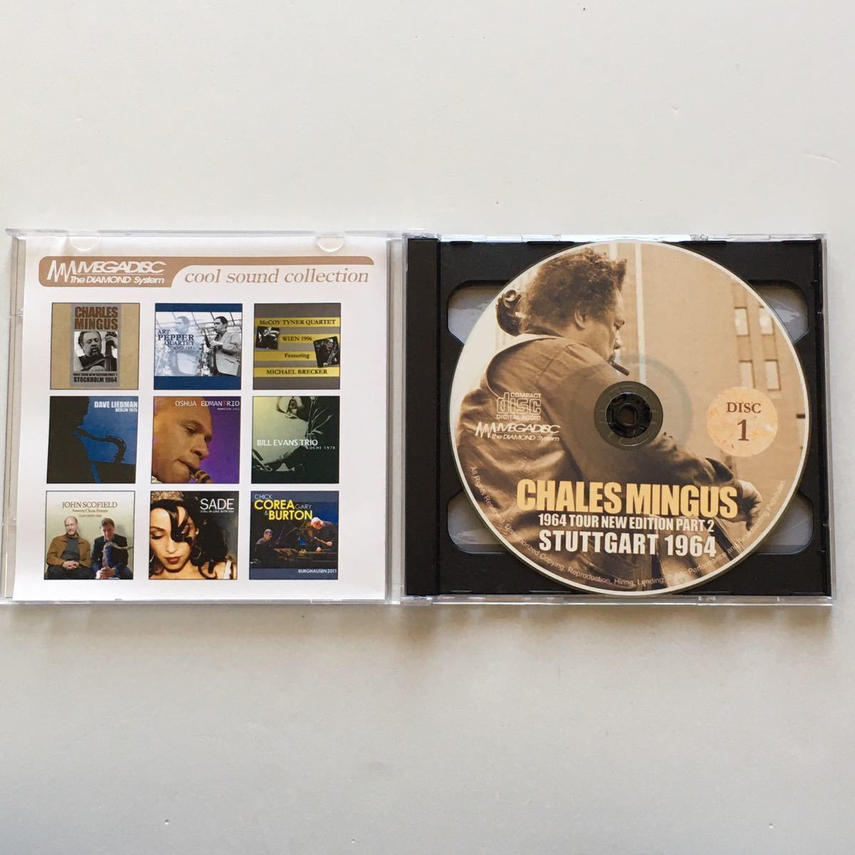 送料無料 評価1000達成記念 レアジャズCD Charles Mingus “Stuttgart 1964-1964 Tour New Edition Part 2” 2CD Megadisc日本盤の画像2