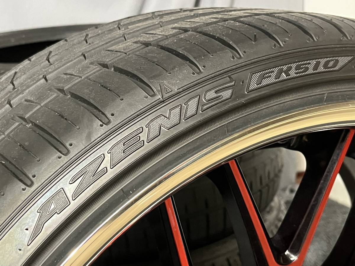 W452 VERZ-WHEELS KCV01　20インチ 10J+17 114.3-5H　リミテッドレッド　1本_画像2