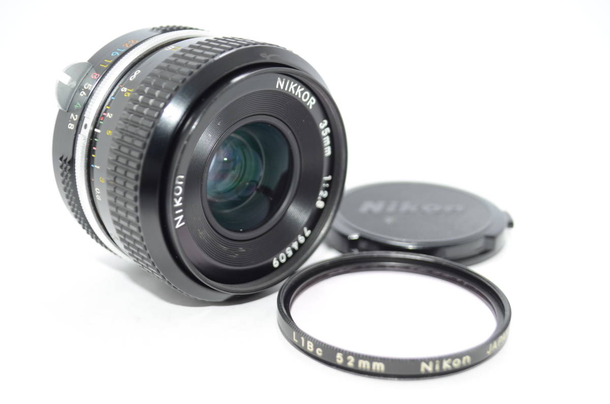 【外観特上級】Nikon ニコン NIKKOR 35mm F2.8 / 非Ai　#t8965-1_画像1