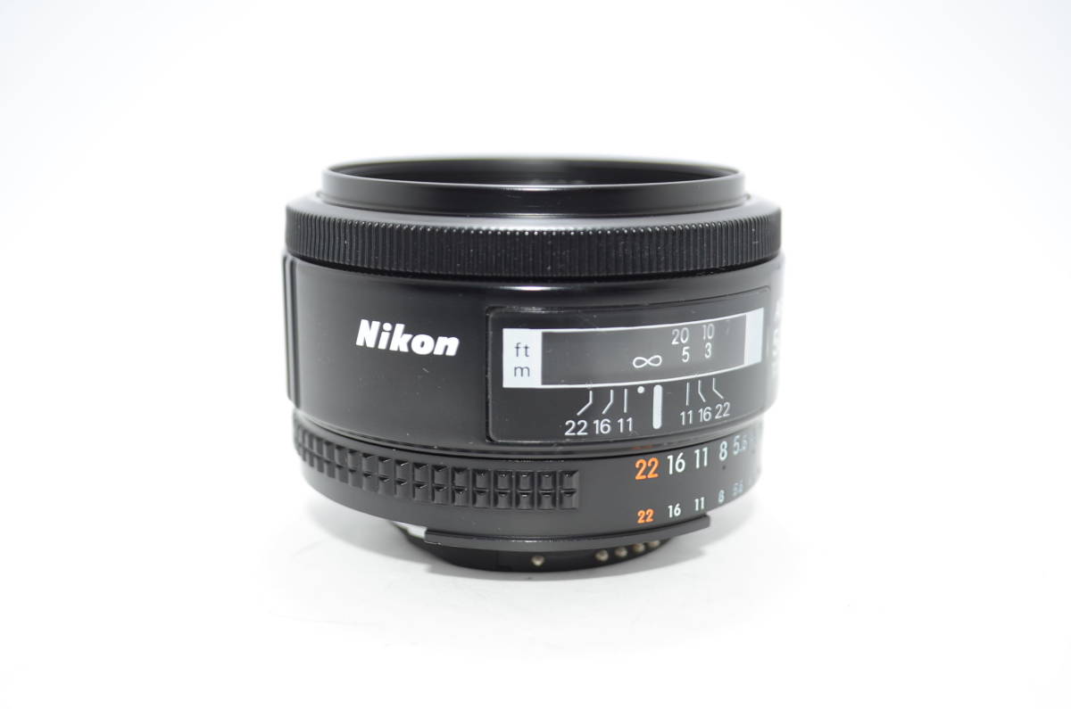 【外観特上級】ニコン Nikon AF NIKKOR 50mm F1.8 単焦点レンズ　#t8900-1_画像4