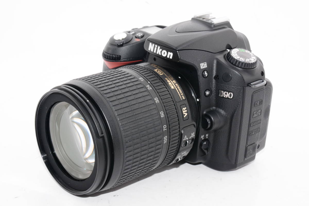 【外観特上級】Nikon D90 AF-S DX 18-105mm 1:3.5-5.6G ED VR　#h9691