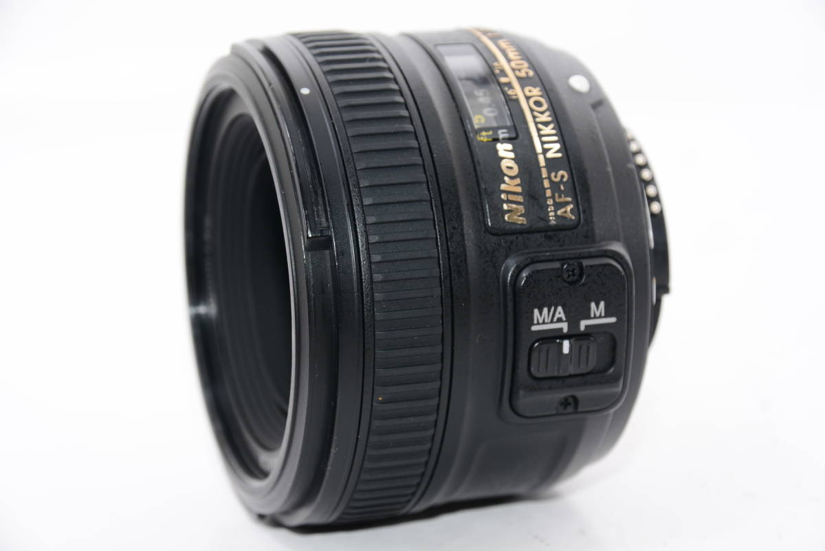【外観特上級】Nikon 単焦点レンズ AF-S NIKKOR 50mm f/1.4G フルサイズ対応 #m6750