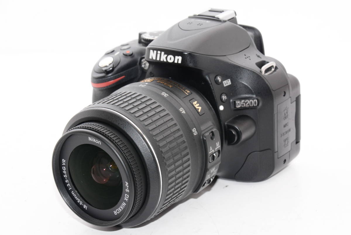 【外観特上級】Nikon デジタル一眼レフカメラ D5200 レンズキット　#h9436_画像1