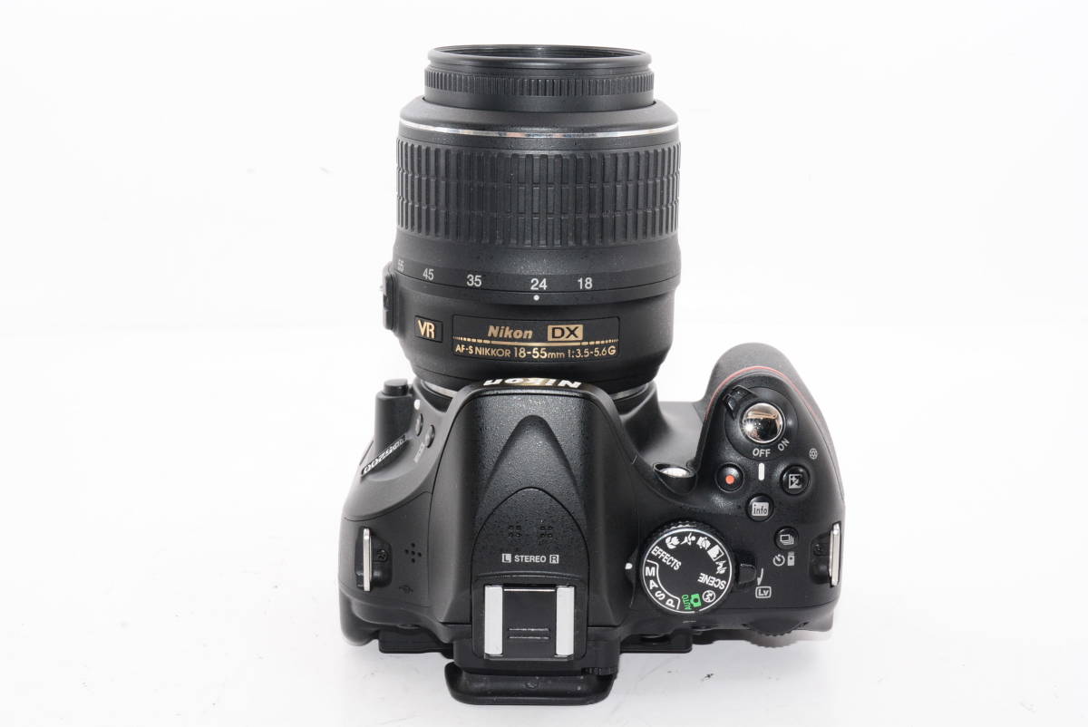 【外観特上級】Nikon デジタル一眼レフカメラ D5200 レンズキット　#h9436_画像3