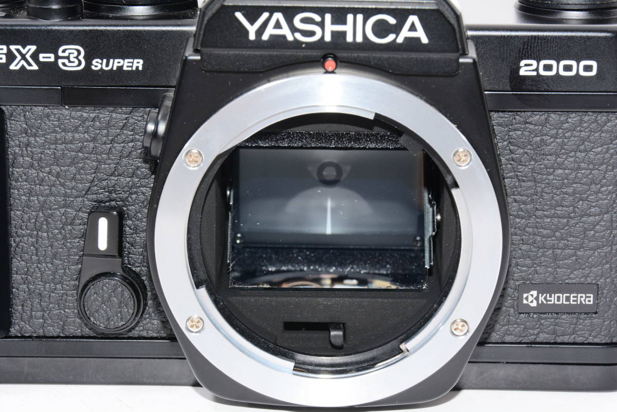 【外観特上級】YASHICA ヤシカ FX-3 SUPER 2000 ＆ ML ZOOM 35-70mm　#e7592_画像5