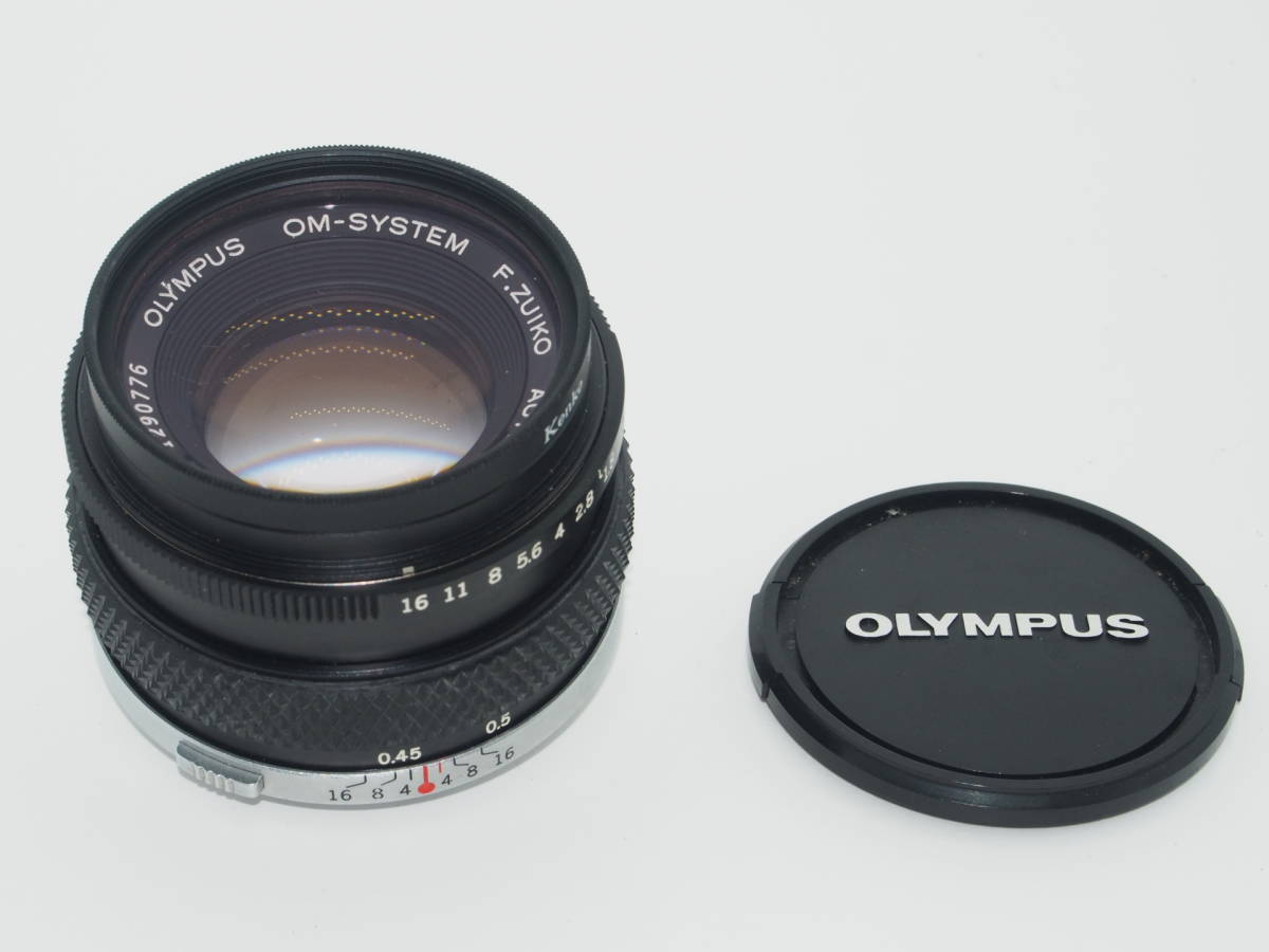 【外観特上級】オリンパス OLYMPUS OM-SYSTEM F.ZUIKO AUTO-S 50mm F1.8　#t7083_画像1