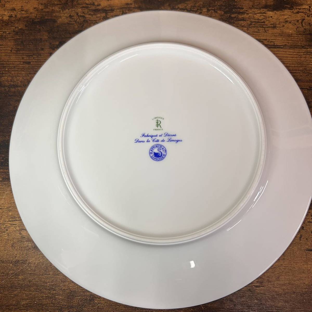 LIMOGES FRANCE リモージュ 洋食器 食器 高級 大皿 6枚 まとめ 新品_画像5