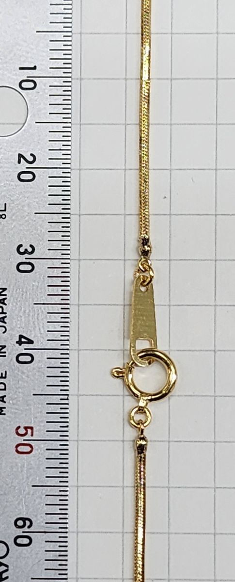 18金デザインネックレス（4.2g-33センチ）