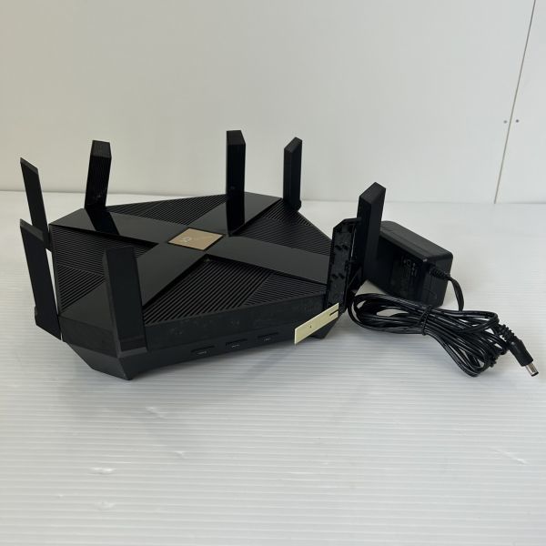 10101 TP-link 次世代 無線LANルーター Archer AX6000 802.11ax Wi-Fi/2.4GHz/1148Mbps/5GHz/4804Mbps/レンジブースト機能_画像1