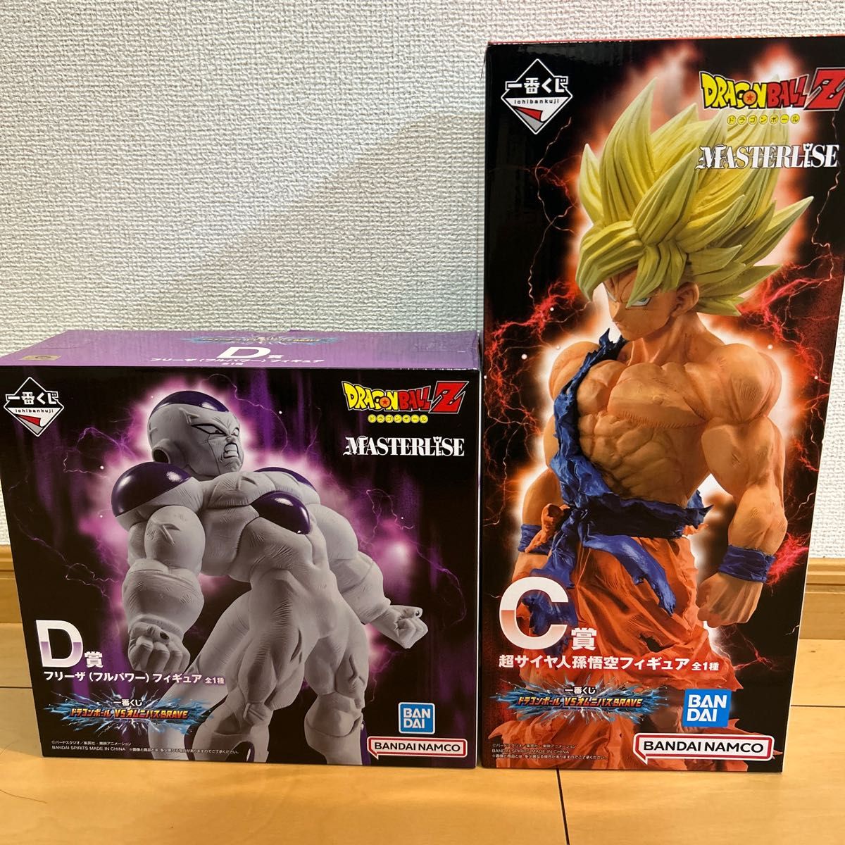 ドラゴンボール 一番くじ c賞 孫悟空 d賞 フリーザ フィギュア Yahoo